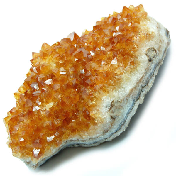 Citrine Druzy crystals Aqua Star Goddess